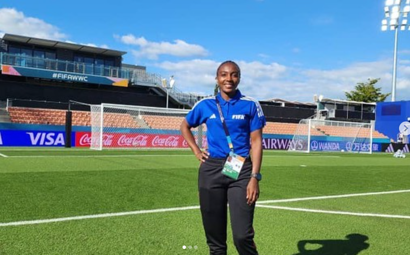 Salima Mukansanga: la primera mujer en arbitrar la Copa Africana de Naciones